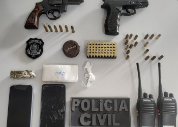 Procurado por homicídios e tráfico é preso pela polícia em ‘QG do crime’ no interior do Piauí