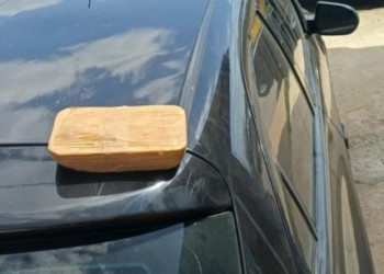 PRF apreende pasta base de cocaína no litoral do Piauí; condutor preso receberia R$ 1,5 mil pelo transporte da droga