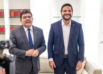 Rafael Fonteles confirma escolha de Washington Bandeira como pré-candidato a vice nas eleições 2026