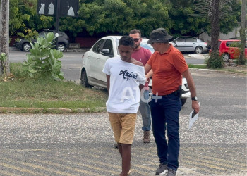 Homem é preso por porte ilegal de arma de fogo em Teresina; polícia apura possível ligação dele com homicídio de entregador de pizza