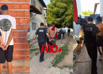 Polícia deflagra operação e prende suspeitos de roubar veículos na zona Sul de Teresina