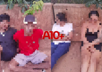 Polícia prende 4 suspeitos com arma de fogo e drogas na divisa entre o Piauí e o Maranhão