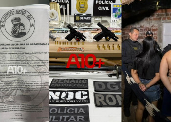 Manual “exemplar” do Bonde dos 40 é encontrado durante megaoperação em Teresina; armas, drogas e até espada foram apreendidas. Saiba tudo!
