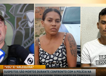 Faccionados, envolvidos com assassinato e longa ficha criminal: saiba quem é o casal que morreu durante confronto com o BEPI em Teresina