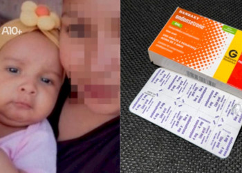Bebê de 6 meses passa mal, é medicada e falece no Piauí; mãe suspeita que remédio passado por médico tenha causado a morte