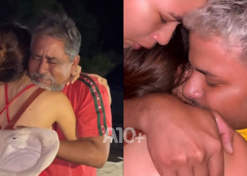 Adolescente de 16 anos que estava desaparecida em Altos-PI retorna para casa; veja o reencontro com o pai