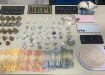 Homem é preso por tráfico de drogas durante operação integrada no interior do Piauí