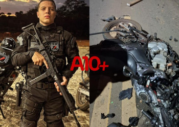 Policial militar morre em grave acidente de trânsito durante serviço no Piauí