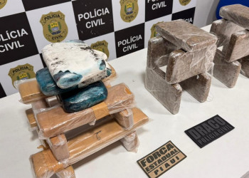 Polícia deflagra operação contra organização criminosa e apreende cerca de 25 kg de drogas em Teresina; VÍDEO!