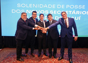 Governador empossa novos secretários de Saúde e Segurança e pede foco na melhoria de índices