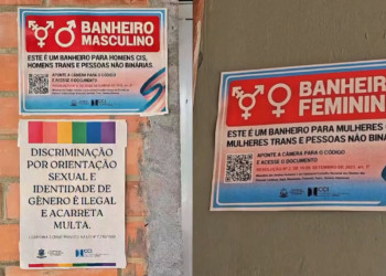UFDPar promove ação de inclusão e atualiza identificação de banheiros no campus; VÍDEO!