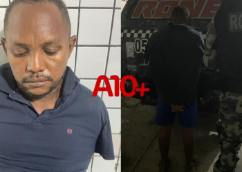 Faccionado é abordado, tenta fugir, mas é preso pela polícia por homicídio qualificado em Teresina