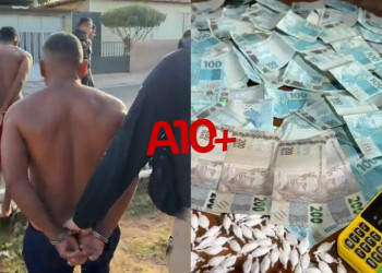 Polícia deflagra operação, realiza prisões e apreende drogas e dinheiro no Sul do Piauí; VÍDEO!