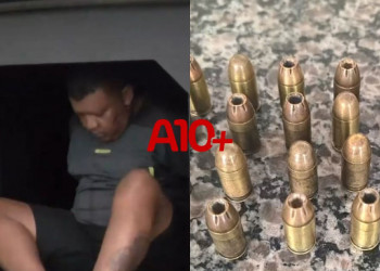 Polícia prende “Senhor das Armas”, faccionado do PCC e suspeito de traficar drogas em Timon