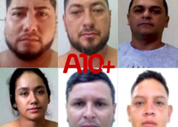 Operação Macondo: polícia divulga nomes e fotos de seis foragidos envolvidos com agiotagem e organização criminosa no Piauí
