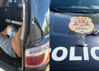 Suspeito de homicídio e de vários assaltos à mão armada no interior do Piauí é preso em São Paulo; já responde por 11 inquéritos