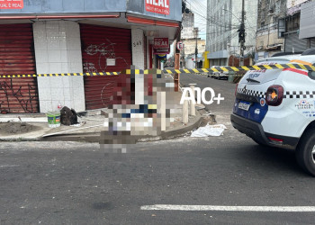 Homem é morto a tiros enquanto trabalhava no Centro de Teresina; polícia investiga