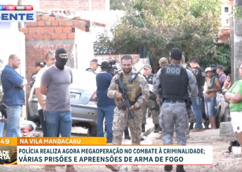 Polícia deflagra operação integrada para cumprir mais de 40 mandados em todas as zonas de Teresina; VÍDEO!