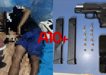 Criminoso reage à abordagem policial, atira contra equipe, que revida, e morre no interior do Piauí