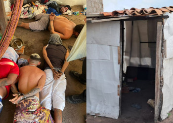 Polícia desarticula ponto de tráfico em área de invasão e prende suspeito em flagrante no litoral do Piauí