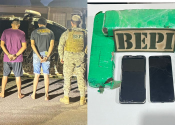 Dupla é presa com cerca de 3 kg de maconha no Sul do Piauí