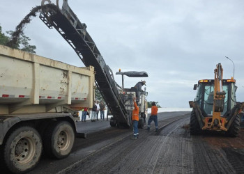 Serviços de manutenção na ponte do Mocambinho, zona Norte de Teresina, seguem até esta terça-feira (03)