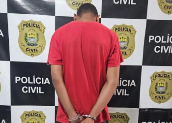 Polícia cumpre mandado e prende suspeito de assaltar posto de combustíveis no interior do Piauí