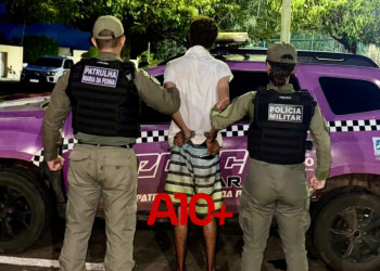 Polícia prende suspeito de perseguir e expor partes íntimas para adolescentes no Piauí; jovens saíam de escola quando foram abordadas