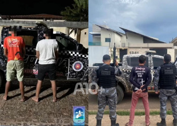 Trio é preso após simular roubo de caminhão e tentar registrar falso sequestro no Piauí