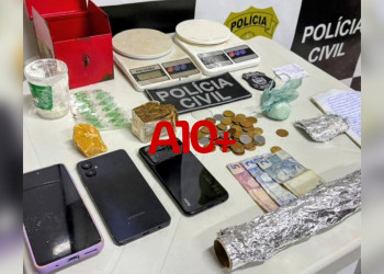 Polícia apreende drogas em bar que era utilizado como ‘fachada’ para comercialização dos entorpecentes no Piauí