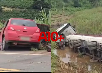 Empresário piauiense morre após colidir carro com carreta em Minas Gerais; PRF apura