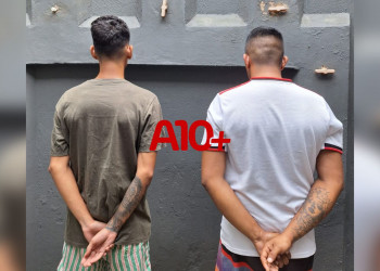 Envolvidos com o tráfico de drogas são presos pela polícia no interior do Piauí