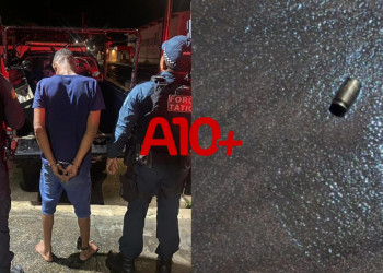 Homem é preso e adolescentes são apreendidos após tentarem matar rival a tiros no interior do Piauí