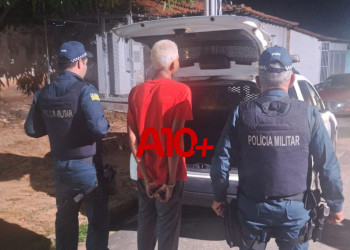 Suspeito de tráfico de drogas é preso no interior do Piauí; comparsa fugiu ao avistar chegada da polícia
