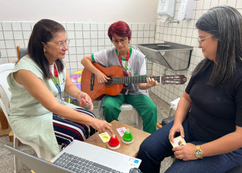 Ceir qualifica equipe de musicoterapia para ampliar cuidado a crianças da reabilitação intelectual