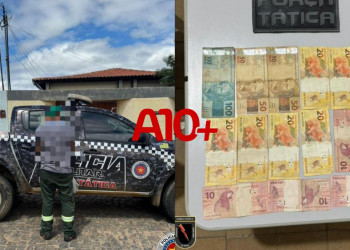Frentista suspeito de desviar R$ 20 mil de posto de combustíveis é preso pela polícia no Piauí