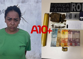 Polícia prende faccionada, liderança do Bonde dos 40, suspeita de comandar roubos para conquistar território em Teresina