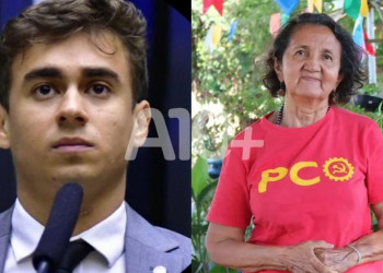 Em rede social, Nikolas Ferreira dispara críticas à professora Lourdes Melo: “quando não tá mentindo, tá roubando”