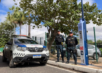 SSP reforça segurança com instalação de segundo totem inteligente na capital, desta vez na Rodoviária de Teresina