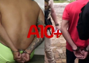 Polícia prende suspeitos de arrombar veículos utilizando 