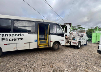 Prefeitura de Teresina recolhe frota do Transporte Eficiente; dos 20 veículos disponibilizados, apenas 7 estavam em condições de funcionamento