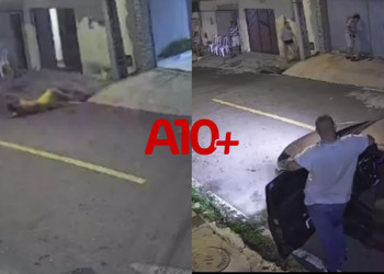 Homem é baleado após tentar defender irmão que estava sendo agredido por motorista de app em Teresina; VÍDEO