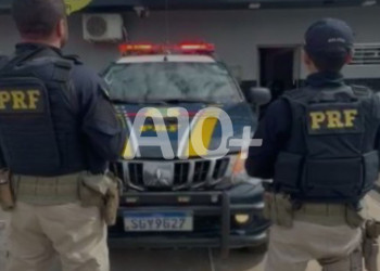 PRF prende cumpre mandados e prende suspeito de furto e com mercadorias sem comprovação fiscal no Piauí