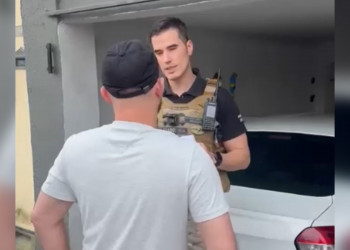 “Coisa de adolescente”, diz homem, de 41 anos, após pichar muro de cemitério em Teresina; VÍDEO