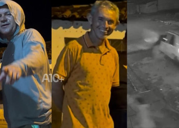 Dois homens morrem após serem atropelados por carro em alta velocidade no Piauí; câmeras registram o momento