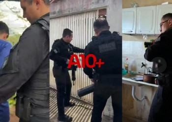 Polícia deflagra operação, desarticula grupo criminoso e prende suspeitos de tráfico de drogas no Piauí; VÍDEO!