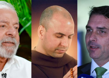 Fé não é palanque: por amor ao poder tentam arrastar Frei Gilson para uma disputa política que ele nunca entrou com Flávio Bolsonaro ou Lula
