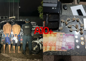 Polícia apreende adolescentes suspeitos de traficar drogas no Norte do Piauí