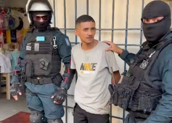 Suspeito de roubos de ouro no Centro de Teresina é preso usando tornozeleira desligada: 