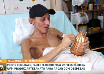 Há mais de um ano internado, piauiense luta contra doença rara e espera transplante para voltar para casa